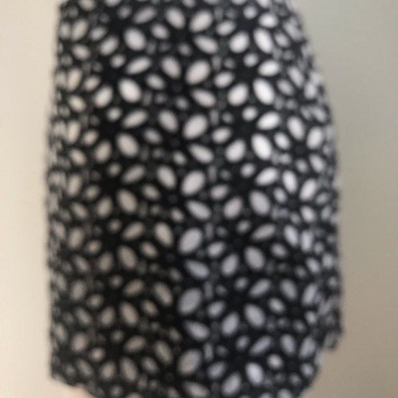 Alaia black floral white mesh mini skirt - Picture 7 of 10